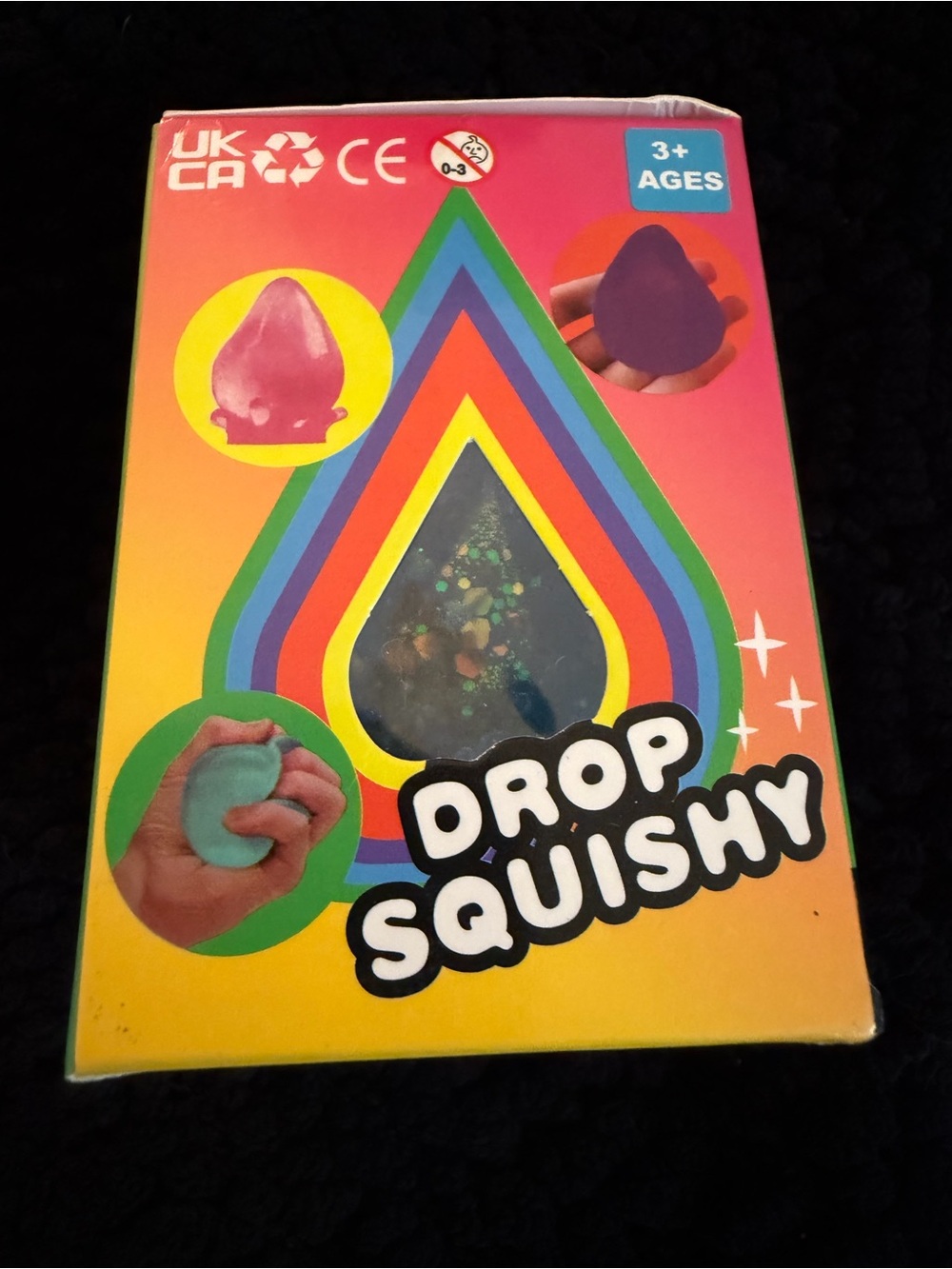 Drop Squishy Kids Sensory Toy -  blue